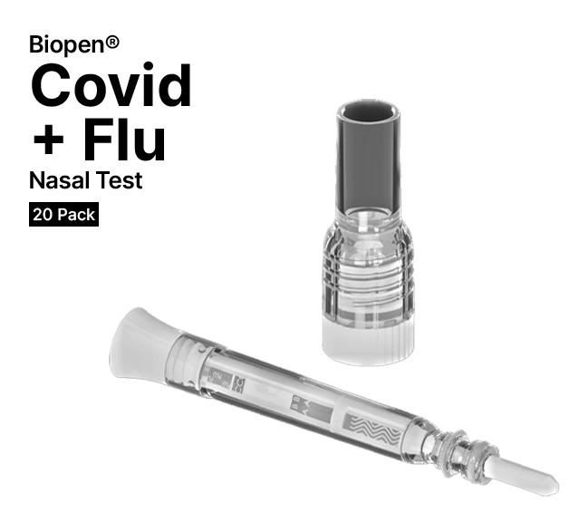 Biopen® COVID-19 + Flu Nasal Pen (20 Units)