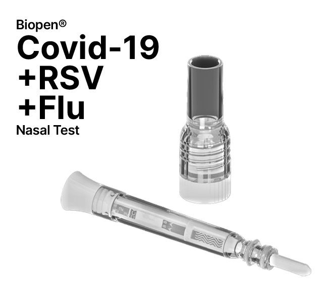 Biopen® COVID-19 + Flu + RSV Nasal Pen